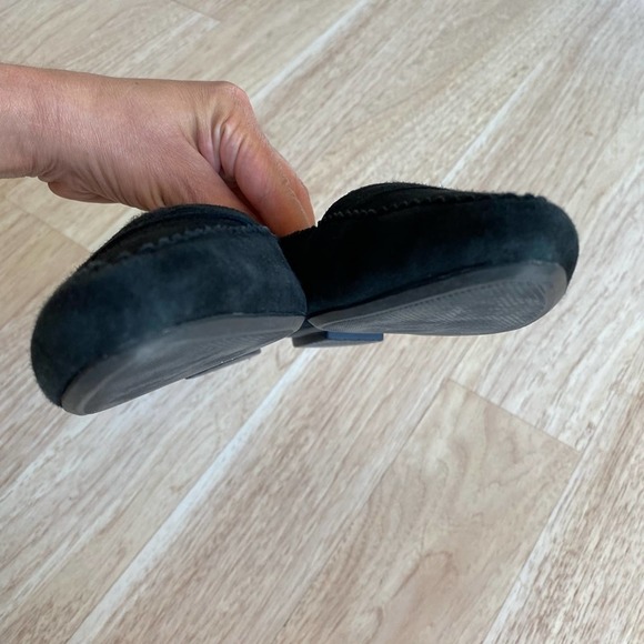 Talbots Velvet Black Flats Loafers Womens Size 6.5 - Picture 8 of 10